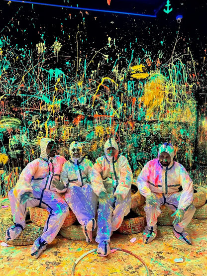 Splashit Neon Paint Experience | Westend Marg Saket New Delhi