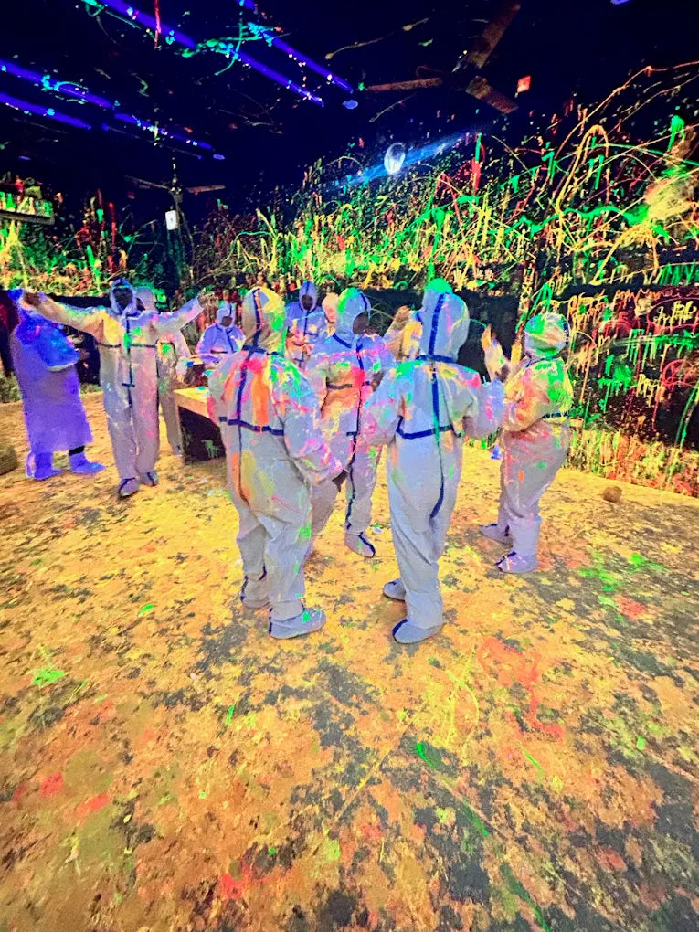 Splashit Neon Paint Experience | Westend Marg Saket New Delhi