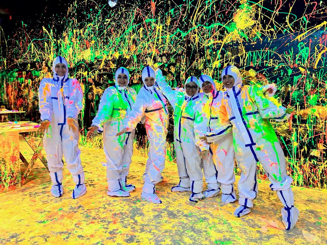 Splashit Neon Paint Experience | Westend Marg Saket New Delhi