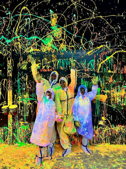 Splashit Neon Paint Experience | Westend Marg Saket New Delhi
