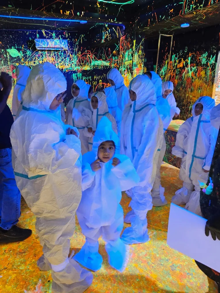 Splashit Neon Paint Experience | Westend Marg Saket New Delhi