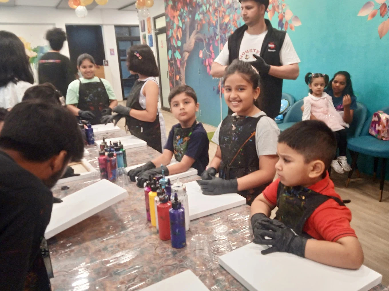 Splashit Neon Paint Experience | Westend Marg Saket New Delhi