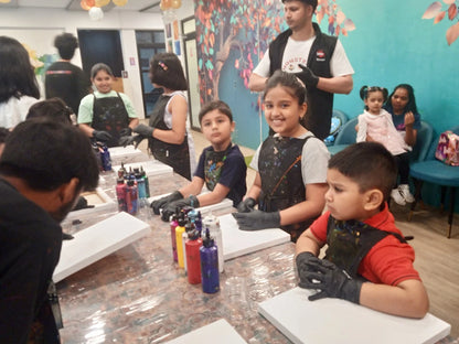 Splashit Neon Paint Experience | Westend Marg Saket New Delhi
