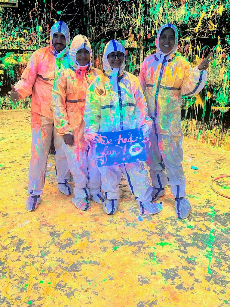 Splashit Neon Paint Experience | Westend Marg Saket New Delhi