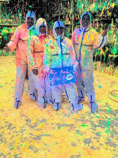 Splashit Neon Paint Experience | Westend Marg Saket New Delhi