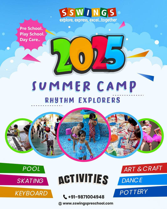 Summer Camp by Sswings Pre School (19 May - 13 Jun) | DLF Phase 3 Gurgaon - ActivityKidz