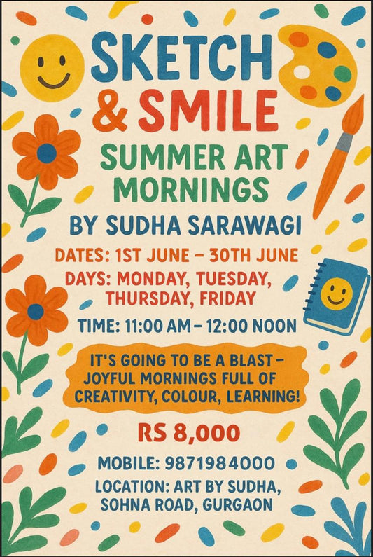 Summer Camp by Sudha Art & Craft Coaching (1 Jun - 30 Jun) | Sohna Road Gurgaon