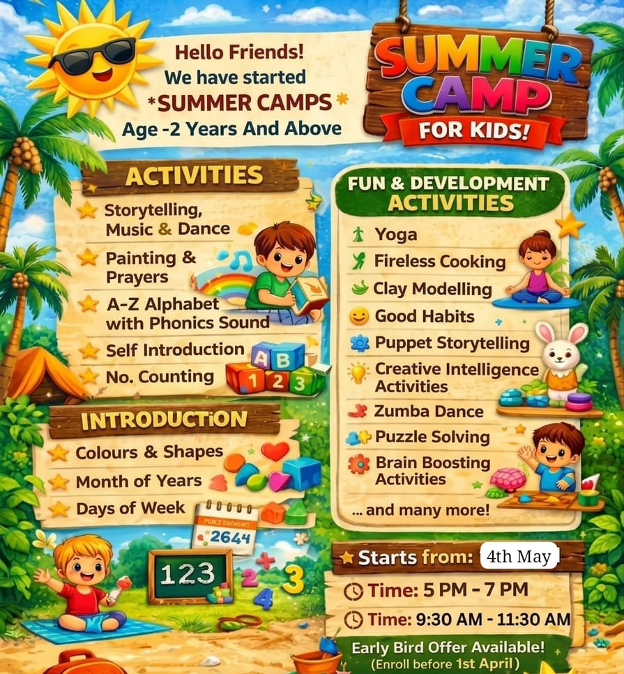 Summer Camp by Alphabetz Preschool Wagholi (16 May - 12 Jun) | Wagholi Pune