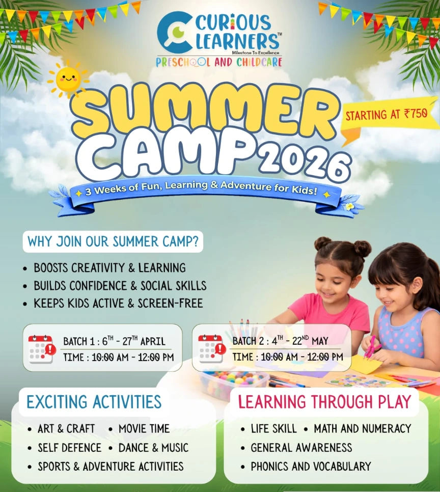 Summer Camp by Curious Learners Wakad (4 May - 22 May) | Wakad Pimpri-Chinchwad Pune