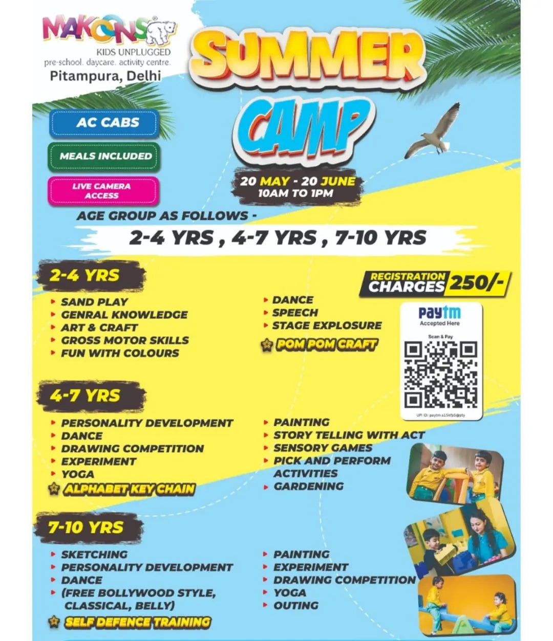Summer Camp by Makoons Pitampura (20 May - 20 Jun) | Pitampura Delhi