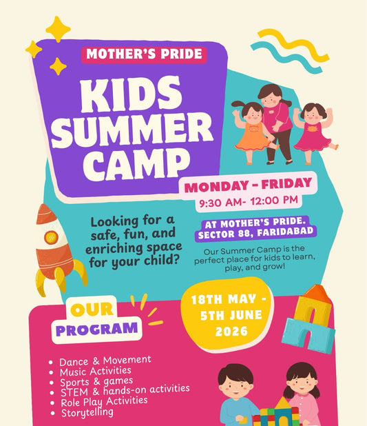 Kids Summer Camp by Mother's Pride (18 May - 5 Jun) | Sector 88 Faridabad