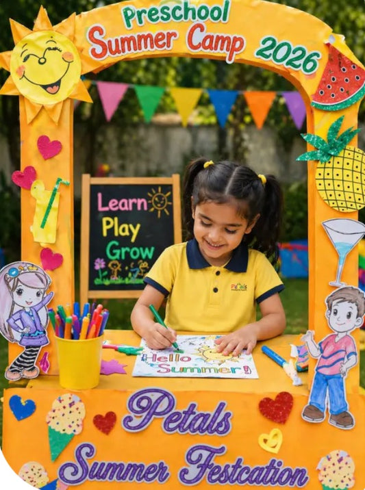 Summer Camp by Petals Preschool Noida (29 May - 20 Jun) | Sector 122 Noida