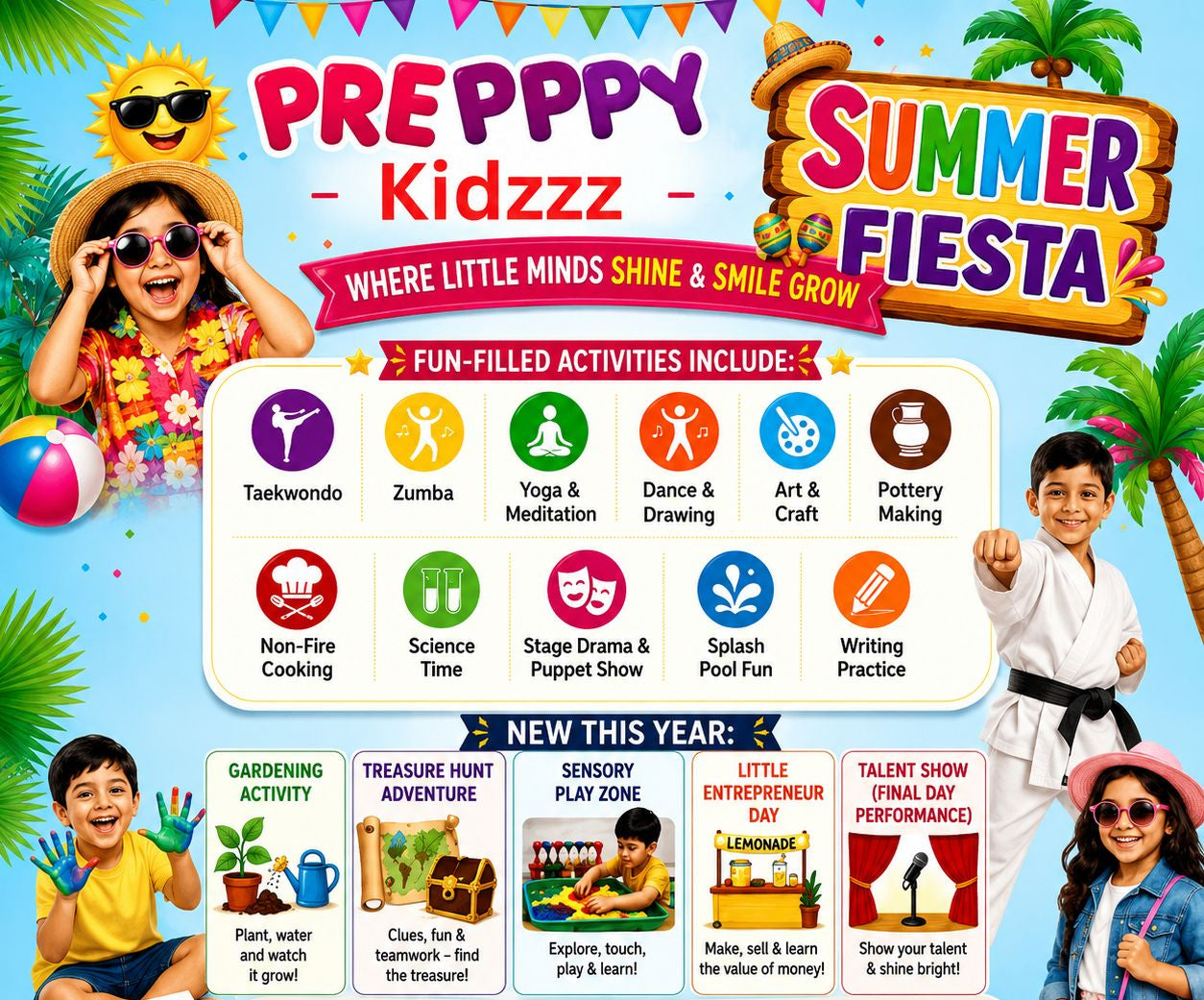 Summer Camp by Preppy Kidzzz (25 May - 10 Jun) | Rajendra Nagar Ghaziabad