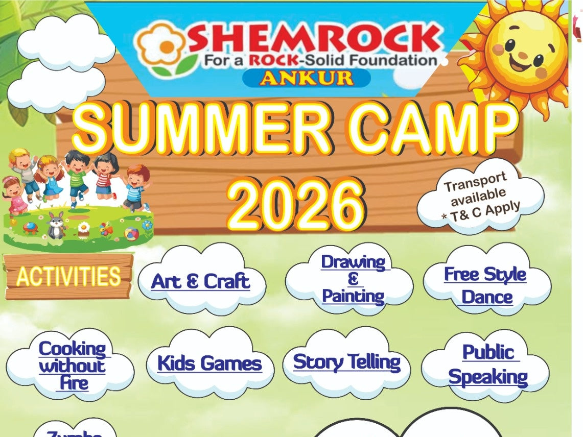 Shemrock Summer Camp by Shemrock Ankur (20 May - 29 Jun ) | Vasundhara Ghaziabad