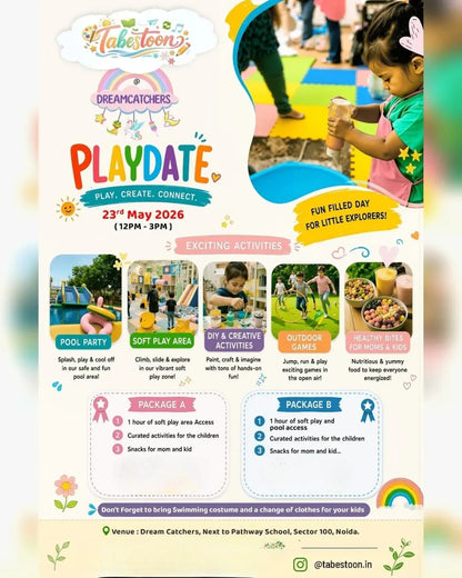 Playdate by Tabestoon 23-May at DreamCatchers Sector 100 Noida
