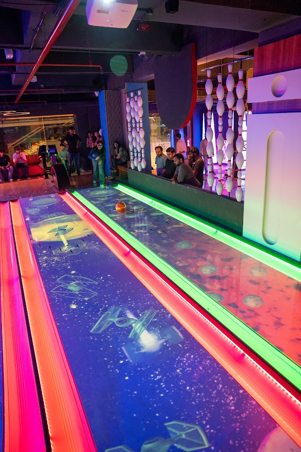 The Pink Falcon for Indoor Go Karting & Bowling | Sector 28 Gurgaon