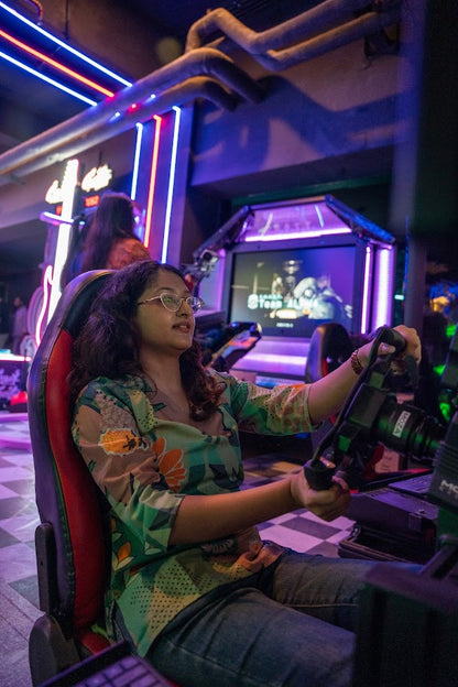 The Pink Falcon for Indoor Go Karting & Bowling | Sector 28 Gurgaon