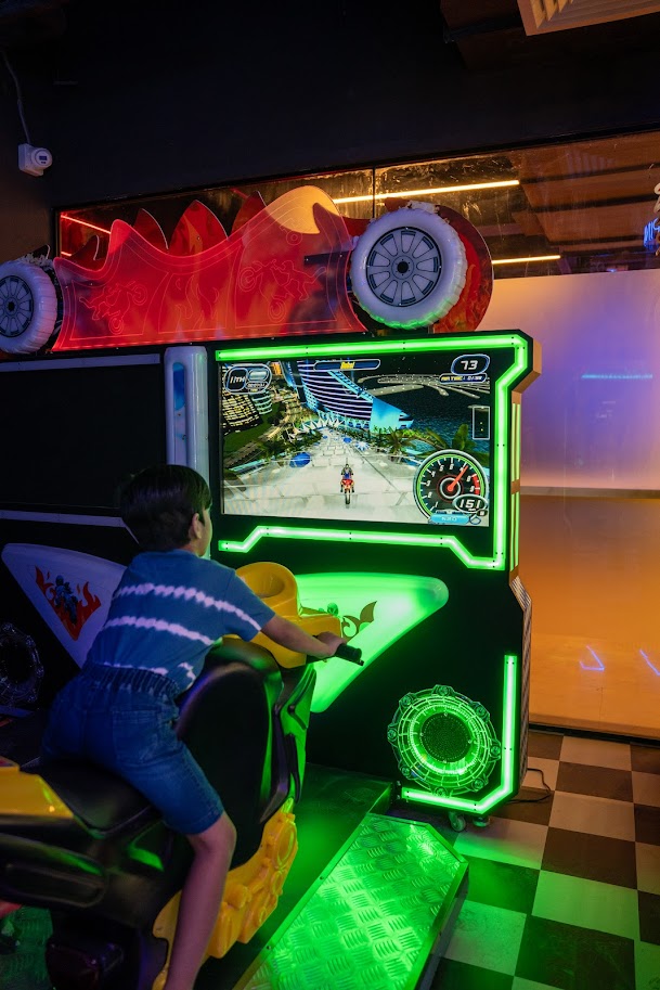 The Pink Falcon for Indoor Go Karting & Bowling | Sector 28 Gurgaon