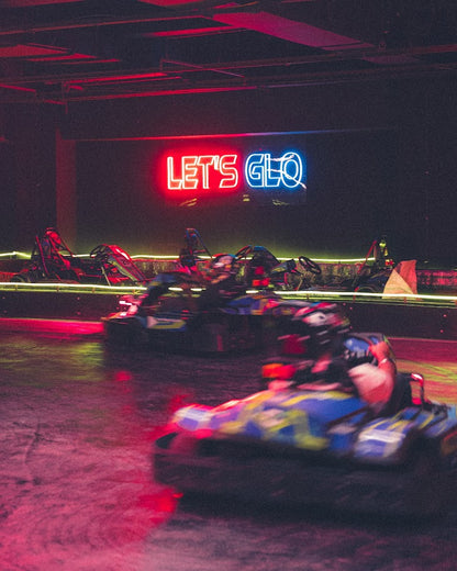 The Pink Falcon for Indoor Go Karting & Bowling | Sector 28 Gurgaon