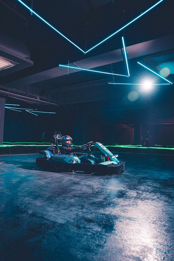 The Pink Falcon for Indoor Go Karting & Bowling | Sector 28 Gurgaon