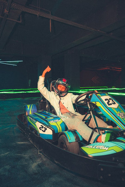 The Pink Falcon for Indoor Go Karting & Bowling | Sector 28 Gurgaon