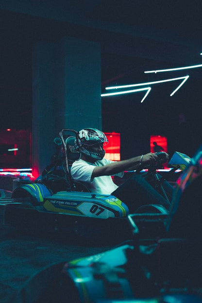 The Pink Falcon for Indoor Go Karting & Bowling | Sector 28 Gurgaon