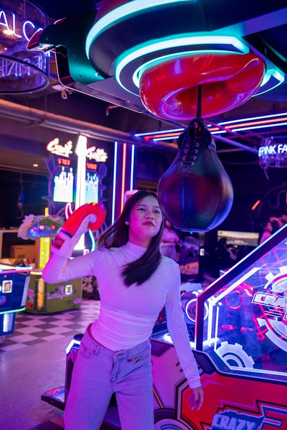 The Pink Falcon for Indoor Go Karting & Bowling | Sector 28 Gurgaon