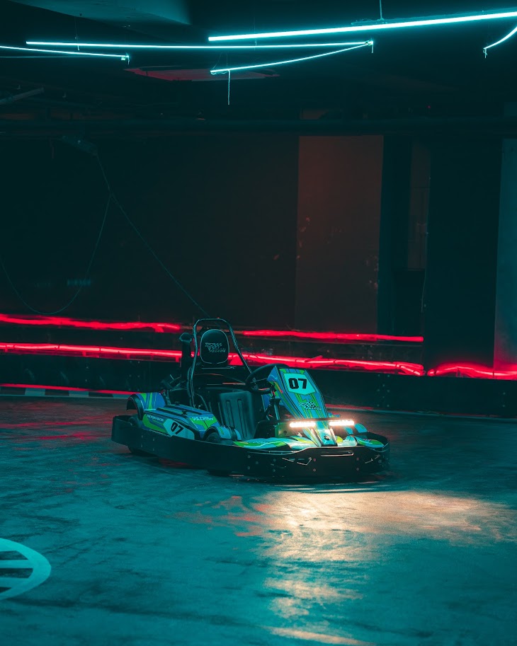 The Pink Falcon for Indoor Go Karting & Bowling | Sector 28 Gurgaon