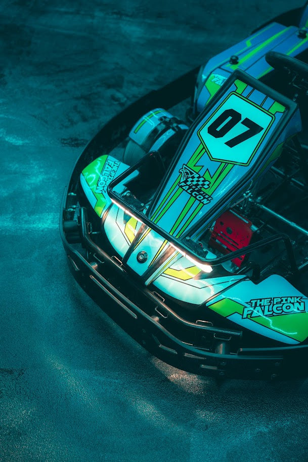 The Pink Falcon for Indoor Go Karting & Bowling | Sector 28 Gurgaon
