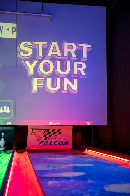 The Pink Falcon for Indoor Go Karting & Bowling | Sector 28 Gurgaon