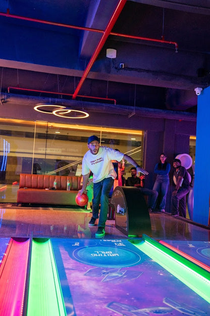 The Pink Falcon for Indoor Go Karting & Bowling | Sector 28 Gurgaon