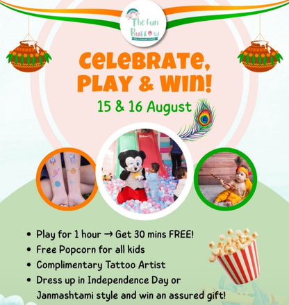 Kids Fun Fest at The Fun Burrow (15 - 16 Aug) | Sector 82 Gurgaon