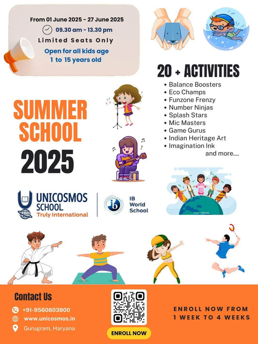 Unicosmos Summer School 2025 | Sector 55 Gurgaon - ActivityKidz