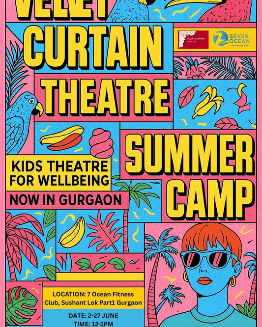 Summer Theatre Camp by Velvet Curtain Theatre (2 Jun - 27 Jun) | Sector 28 Gurgaon