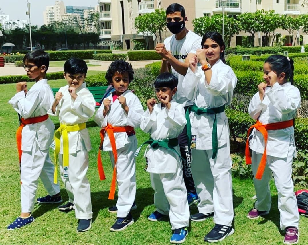 Karate in Gurugram Academy | Karate Kickboxing Martial Arts | Golf Course Road Sector 54 Gurgaon