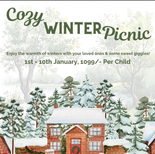 Cozy Winter Picnic at Giggles N Joy (1-10 Jan) | M3M Urbana Mall Gurgaon