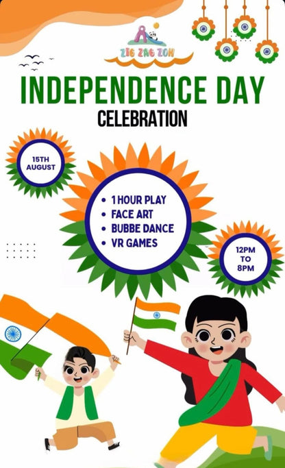 Independence Day at Zig Zag Zoh (15-Aug) | Sector 26 Gurgaon