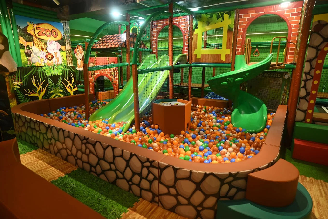 Wild Wonders Jungle Themed Indoor Play Area | Mulund West Mumbai