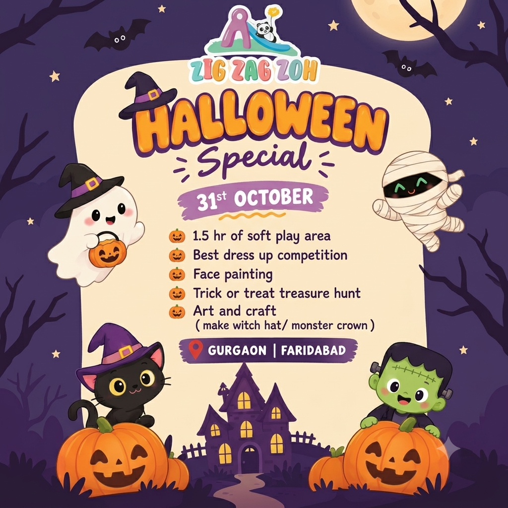 Halloween Special at Zig Zag Zoh (31 Oct) | DLF Phase 1 Gurgaon