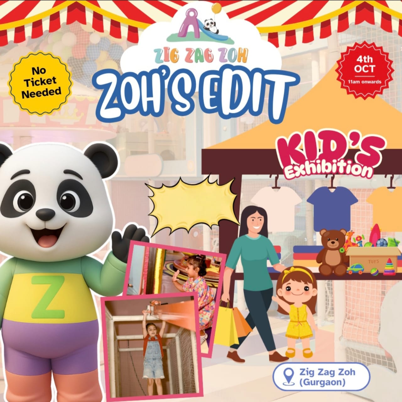 Kids Exhibition at Zig Zag Zoh (4 Oct) | DLF Phase 1 Gurgaon