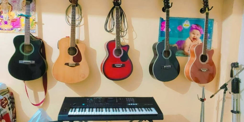 Acoustic Musical Shop & Classes for Guitar Piano | Sector 22 Gurgaon