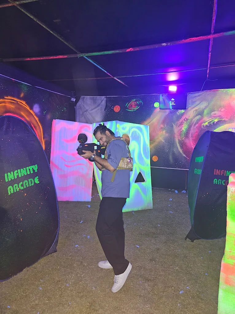 Infinity Arcade Laser Tag & VR Games | East of Kailash Delhi