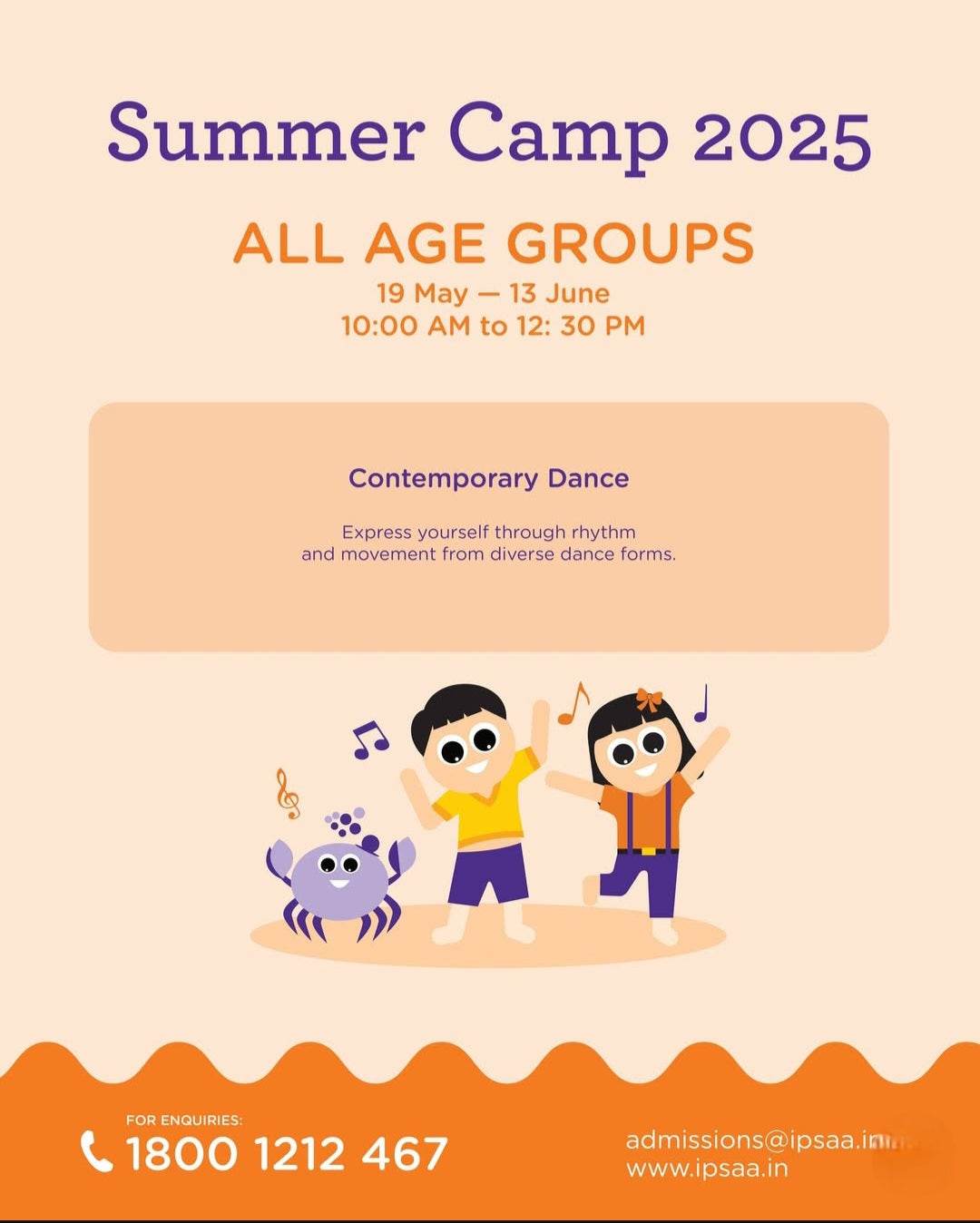 Summer Camp by IPSAA Preschool and Day-care (19 May - 13 Jun) | Sector 51 Gurgaon - ActivityKidz