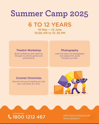 Summer Camp by IPSAA Preschool and Day-care (19 May - 13 Jun) | Sector 51 Gurgaon - ActivityKidz