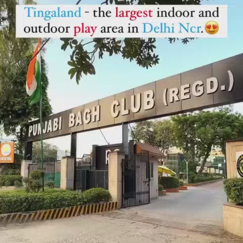 Tingaland, Delhi NCR's largest indoor/outdoor play area, offers 30,000 sq ft of adventure, fun, and learning for ages 1-10. The vibrant space features slides, ball pits, obstacle courses, and themed zones, creating a lively atmosphere for children and happy parents. Tinga Cafe hosts birthday celebrations, adding to the festive environment.