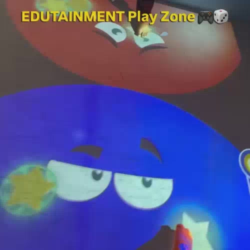 This video showcases "Curious Kids," an edutainment play zone in Orion Avenue Mall, Bangalore. The vibrant, colorful environment features interactive games, a creative zone with art activities, and a stage for performances, catering to children of all ages. The atmosphere is lively and engaging, with various attractions like trampolines, ball pits, and DIY food stations.