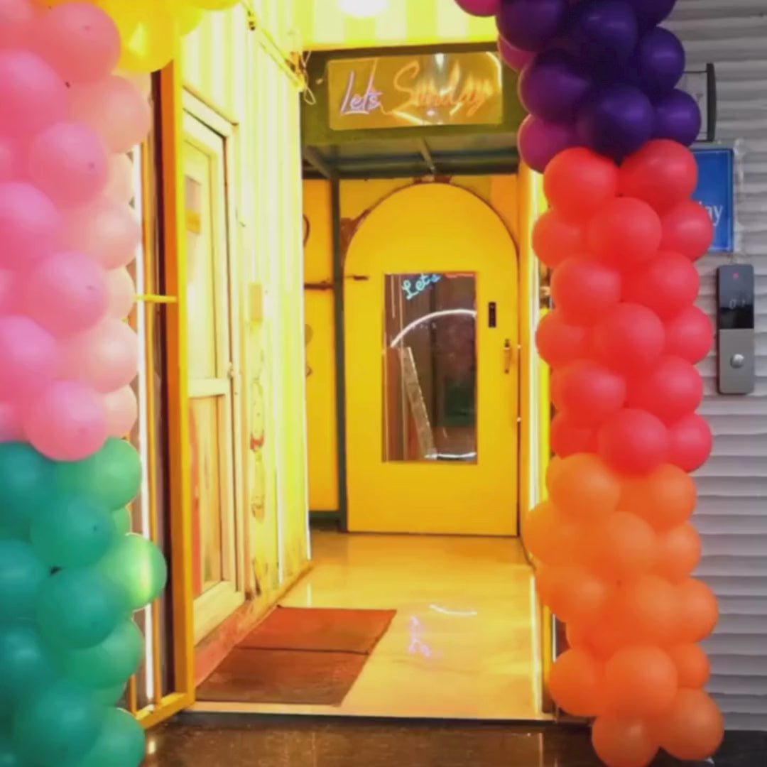 Kids enjoying slides, ball pool, and arcade games at an indoor play area, offering safe and engaging entertainment for families.