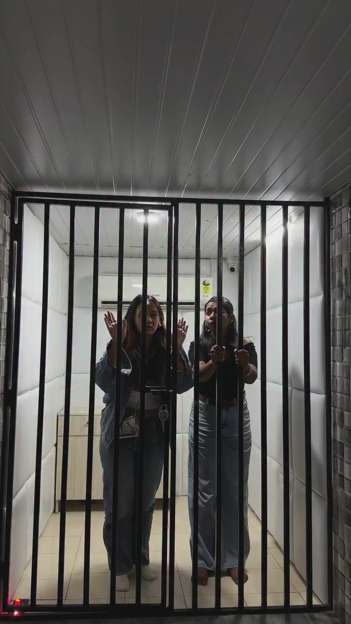 Immersive indoor escape room experience offering puzzle-solving adventure entertainment for teens and adults.