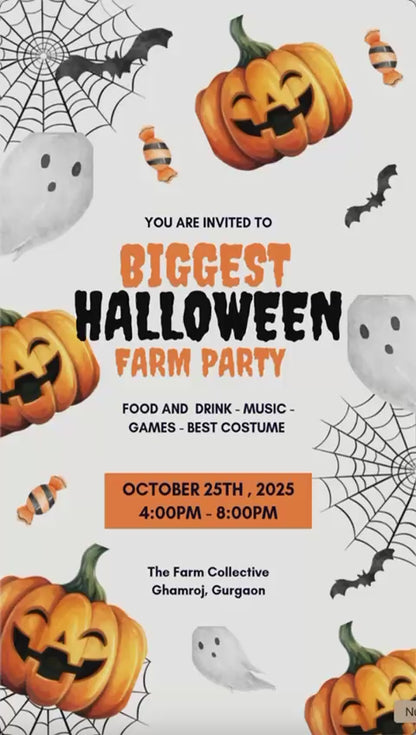 Halloween At The Farm Collective (25-Oct) | Ghamroj Haryana