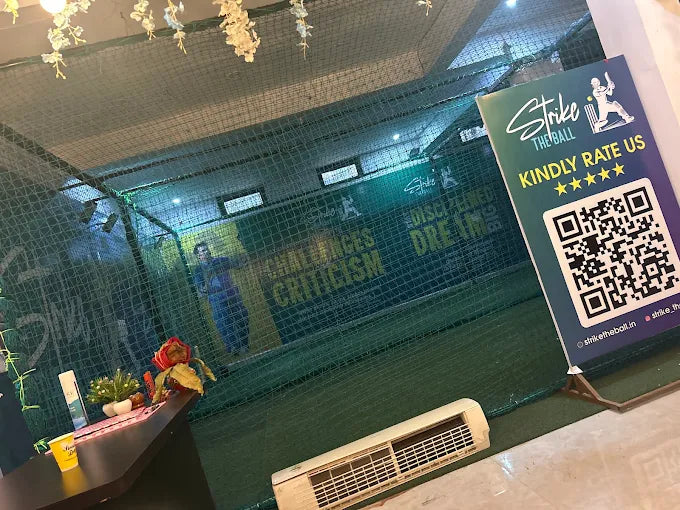Strike The Ball Indoor Cricket Bowling Machine | Sector 10A Gurgaon